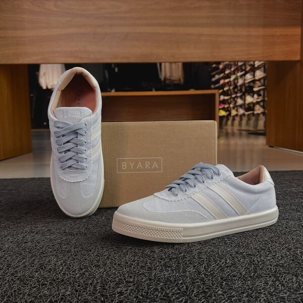 Tênis Byara 632 Jeans Claro